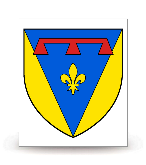 83 Var - Blason - Autocollant plaque immatriculation®