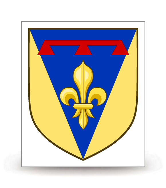 83 Var - Blason Moderne - Autocollant plaque immatriculation®