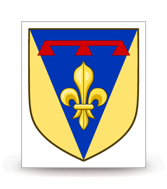83 Var - Blason Moderne - Autocollant plaque immatriculation®