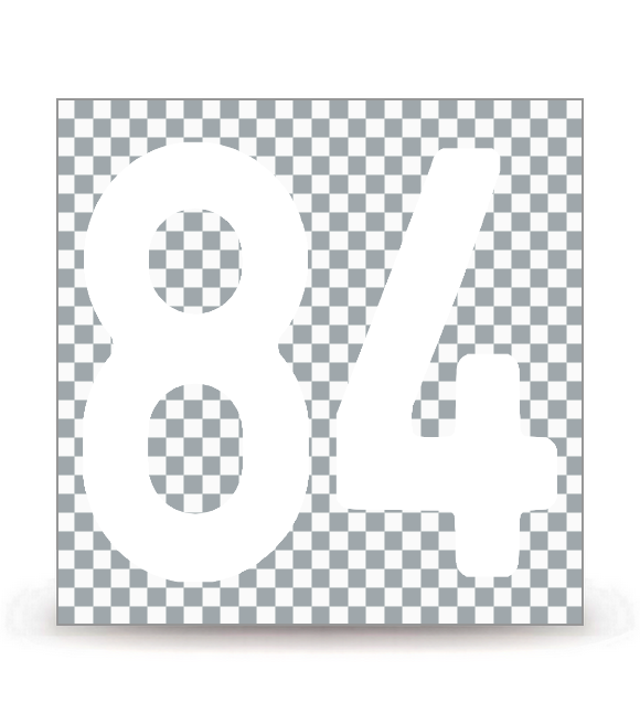 84 - Vaucluse | Autocollant plaque immatriculation®