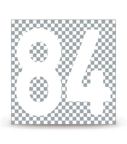 84 - Vaucluse | Autocollant plaque immatriculation®
