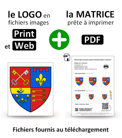 84 Vaucluse - Blason