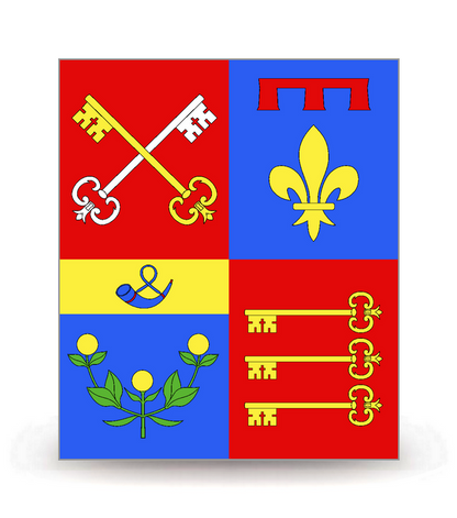 84 Vaucluse - Drapeau Ajusté