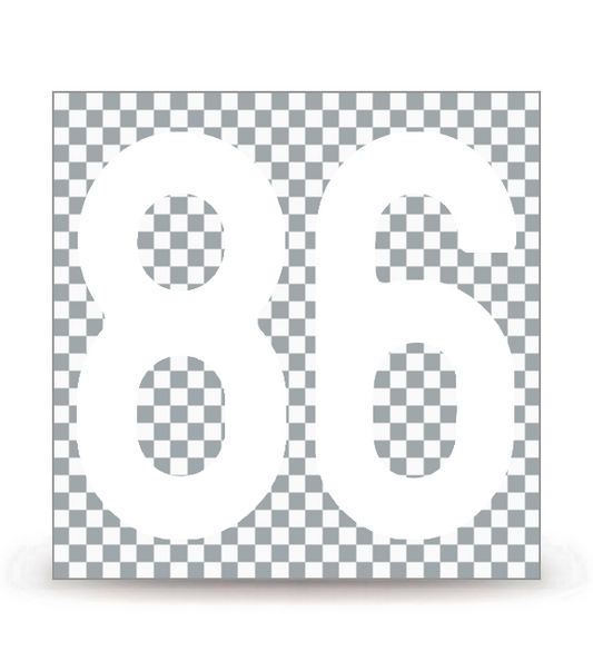 86 - Vienne | Autocollant plaque immatriculation®