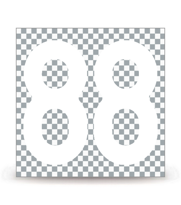 88 - Vosges | Autocollant plaque immatriculation®