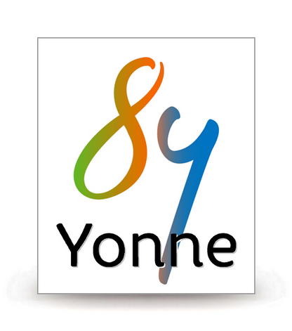 89 Yonne - Département (2022) - Autocollant plaque immatriculation®