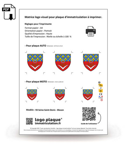 93 Seine-Saint-Denis - Blason