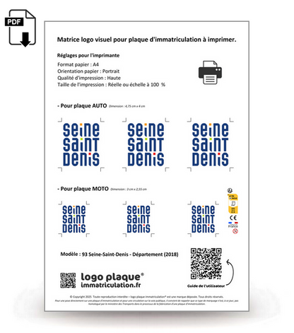 93 Seine-Saint-Denis - Département (2018)