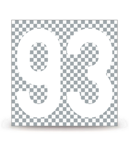 93 - Seine-Saint-Denis | Autocollant plaque immatriculation®