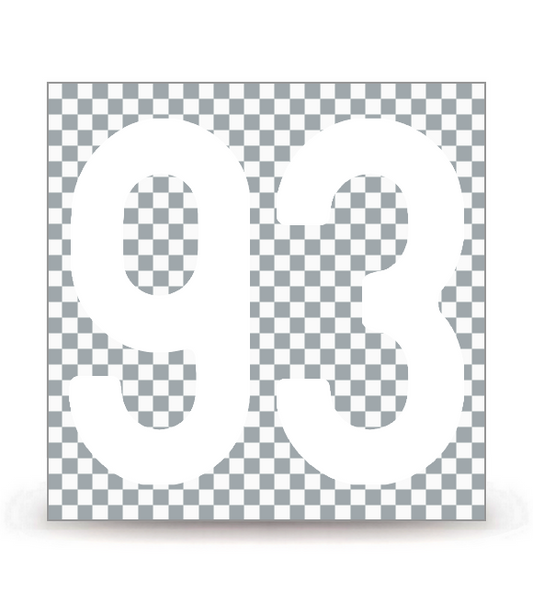 93 - Seine-Saint-Denis | Autocollant plaque immatriculation®