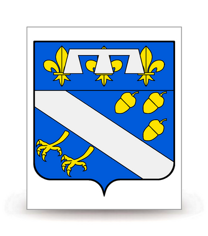 93 Sevran - Blason - Autocollant plaque immatriculation®