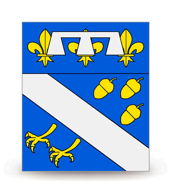 93 Sevran - Blason Ajusté - Autocollant plaque immatriculation®