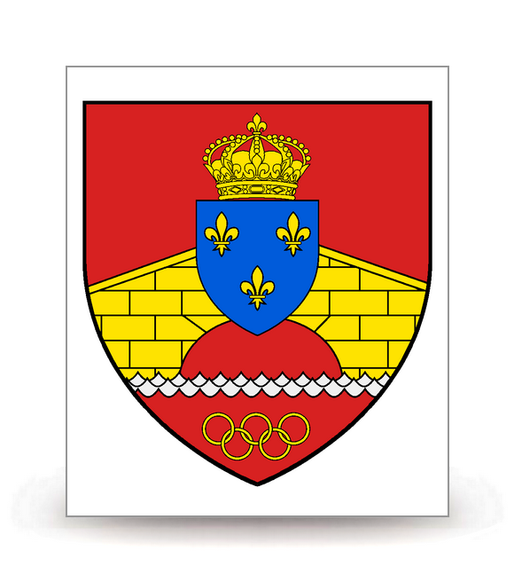 94 Choisy-le-Roi - Blason - Autocollant plaque immatriculation®