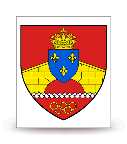 94 Choisy-le-Roi - Blason - Autocollant plaque immatriculation®
