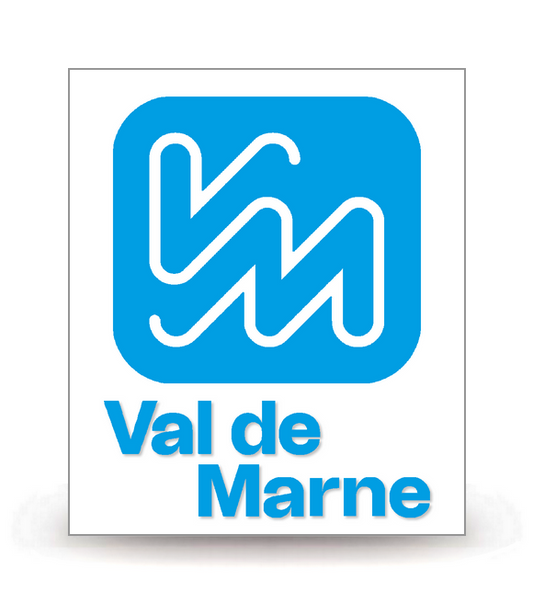 94 Val-de-Marne - Département (2025) - Autocollant plaque immatriculation®