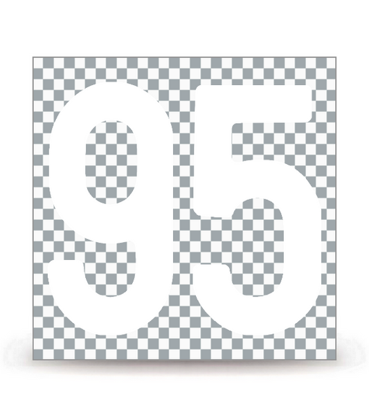 95 - Val-d'Oise | Autocollant plaque immatriculation®