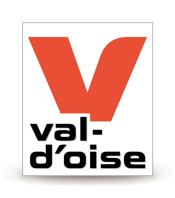 95 Val-d'Oise - Département (2018) - Autocollant plaque immatriculation®