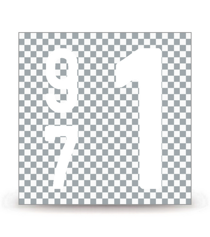 971 - Guadeloupe | Autocollant plaque immatriculation®