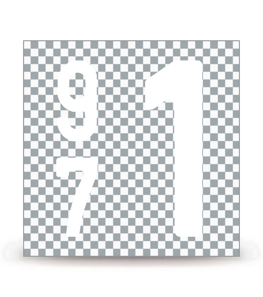 971 - Guadeloupe | Autocollant plaque immatriculation®