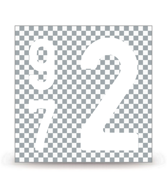 972 - Martinique | Autocollant plaque immatriculation®