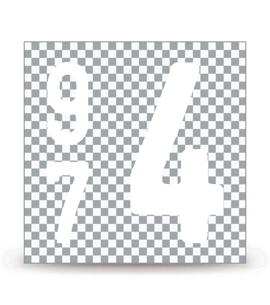 974 - Réunion | Autocollant plaque immatriculation®