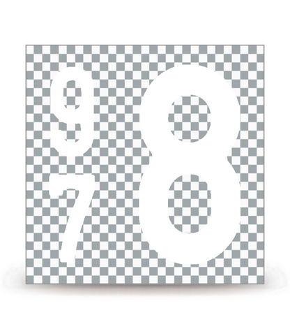 978 - Saint-Martin | Autocollant plaque immatriculation