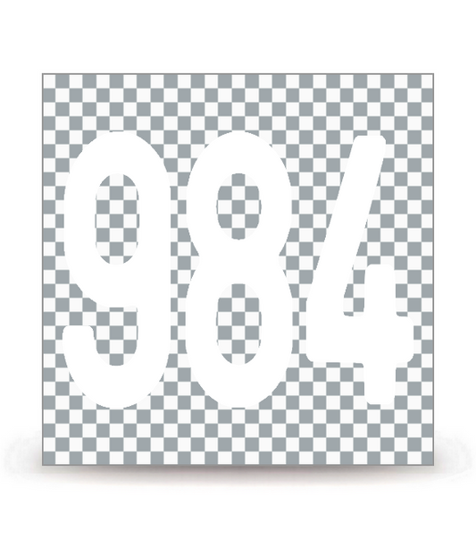 984-H -  TAAF - Horizontal | Autocollant plaque immatriculation®