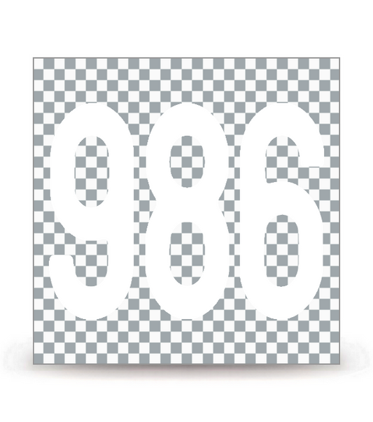 986-H - Wallis et Futuna - Horizontal | Autocollant plaque immatriculation®