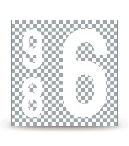 986 - Wallis et Futuna | Autocollant plaque immatriculation® 