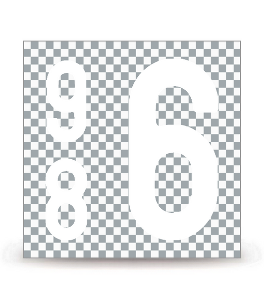 986 - Wallis et Futuna | Autocollant plaque immatriculation® 