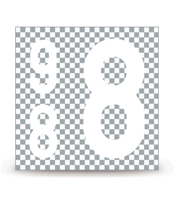 988 - Nouvelle-Calédonie | Autocollant plaque immatriculation®