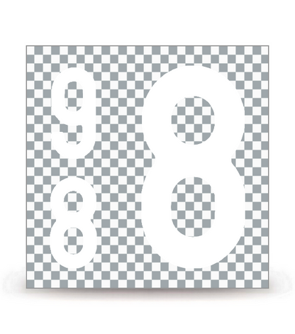 988 - Nouvelle-Calédonie | Autocollant plaque immatriculation®