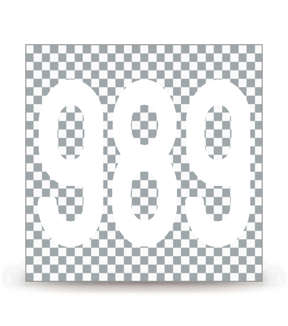 989-H - Île Clipperton - Horizontal | Autocollant plaque immatriculation®