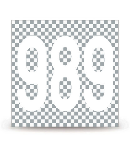 989-H - Île Clipperton - Horizontal | Autocollant plaque immatriculation®