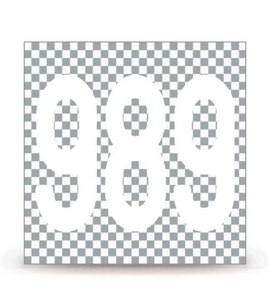 989-H - Île Clipperton - Horizontal | Autocollant plaque immatriculation®