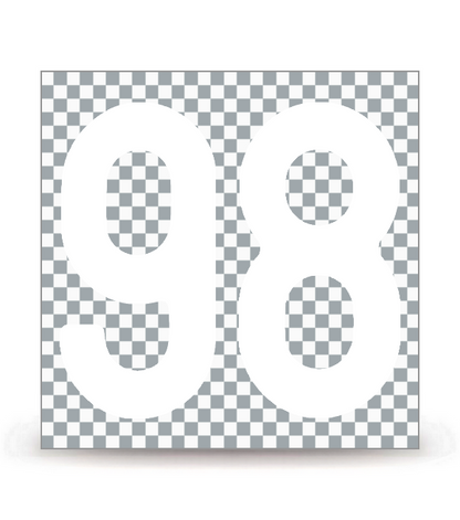 98 - Monaco | Autocollant plaque immatriculation®