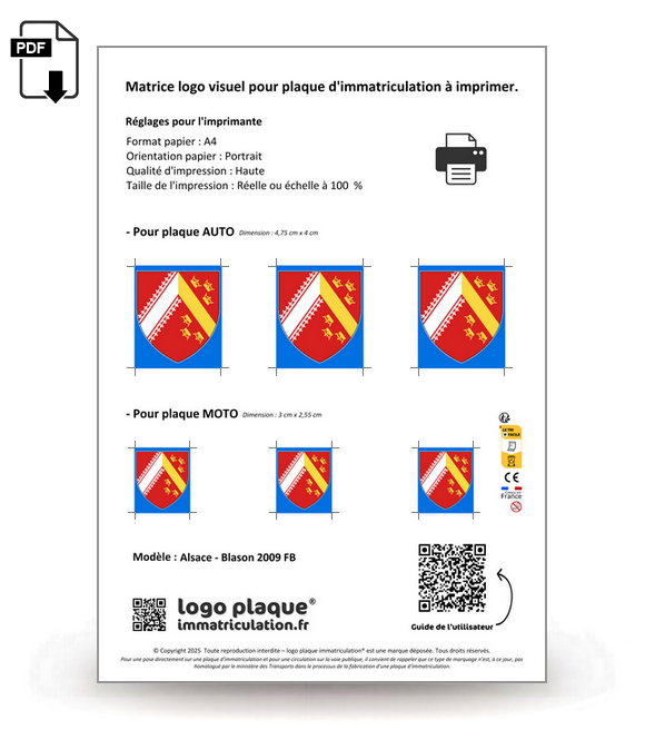 Alsace - Coat of Arms 2009 FB