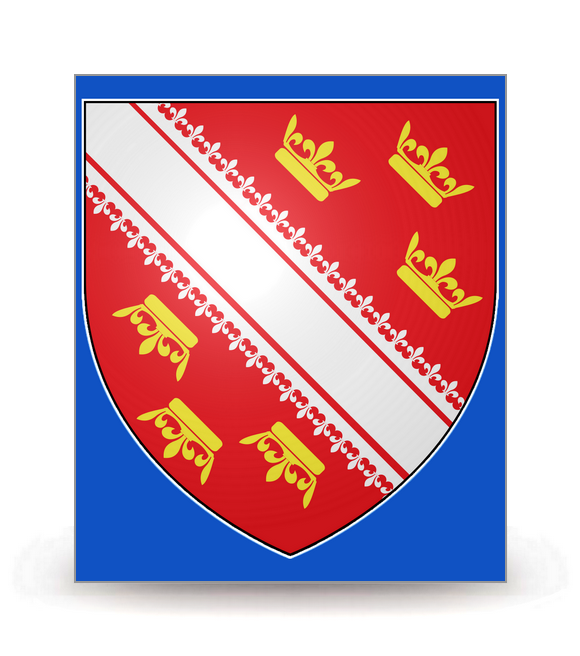 Alsace - Blason 2007 FB - Autocollant plaque immatriculation®