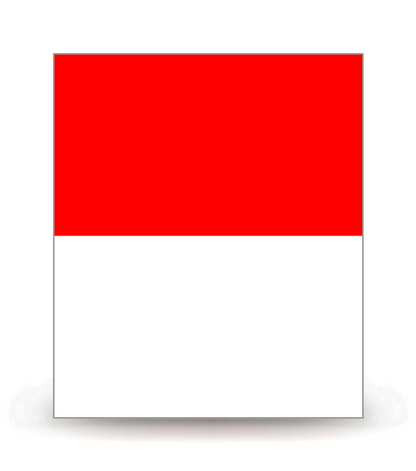 Alsace - Drapeau Historique Ajusté - Autocollant plaque immatriculation®