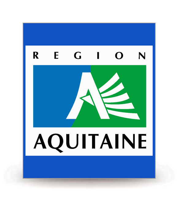 Aquitaine - LogoType 2009 - Autocollant plaque immatriculation®