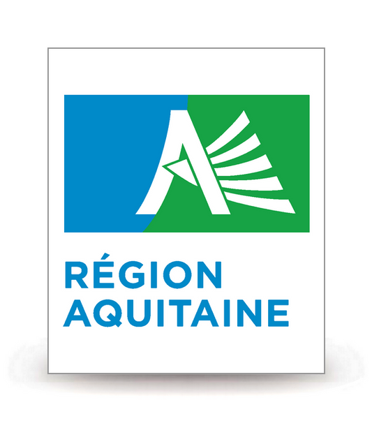  Aquitaine - Région - Autocollant plaque immatriculation®
