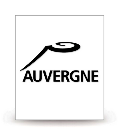 Auvergne - LogoType 2009 BK - Autocollant plaque immatriculation®