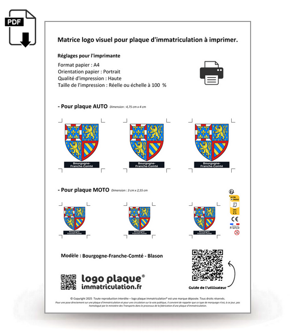Bourgogne-Franche-Comté - Blason