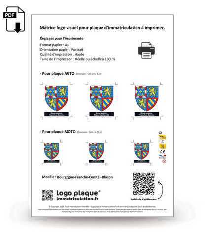 Bourgogne-Franche-Comté - Blason