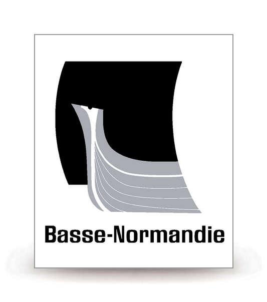 Basse-Normandie-LogoType2009-BK - Autocollant plaque immatriculation®