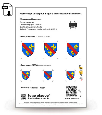 Bourbonnais - Blason