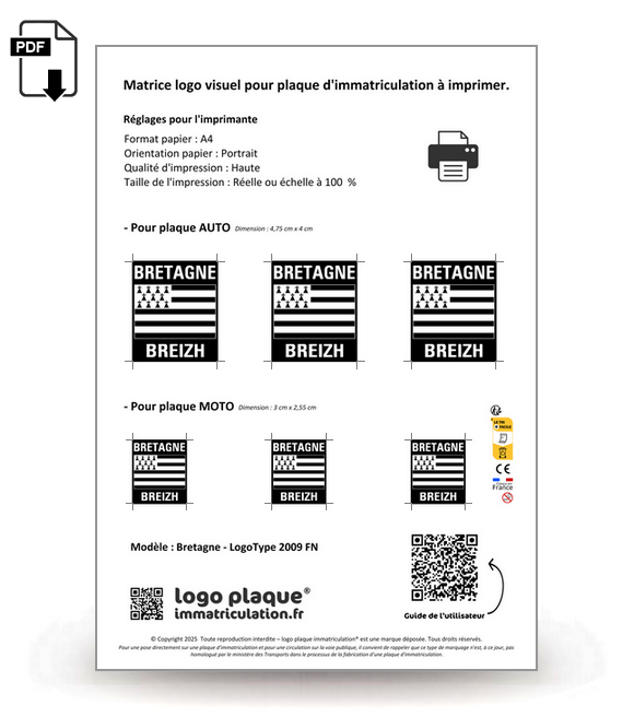 Bretagne - LogoType 2009 FN