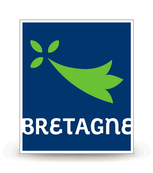 Bretagne - Région (2005) - Autocollant plaque immatriculation®