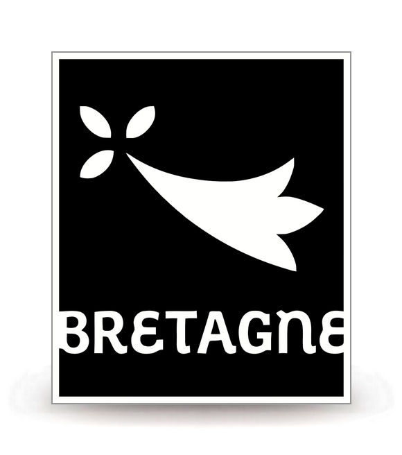 Bretagne - Région (2005) BK - Autocollant plaque immatriculation®