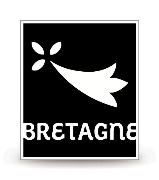 Bretagne - Région (2005) BK - Autocollant plaque immatriculation®